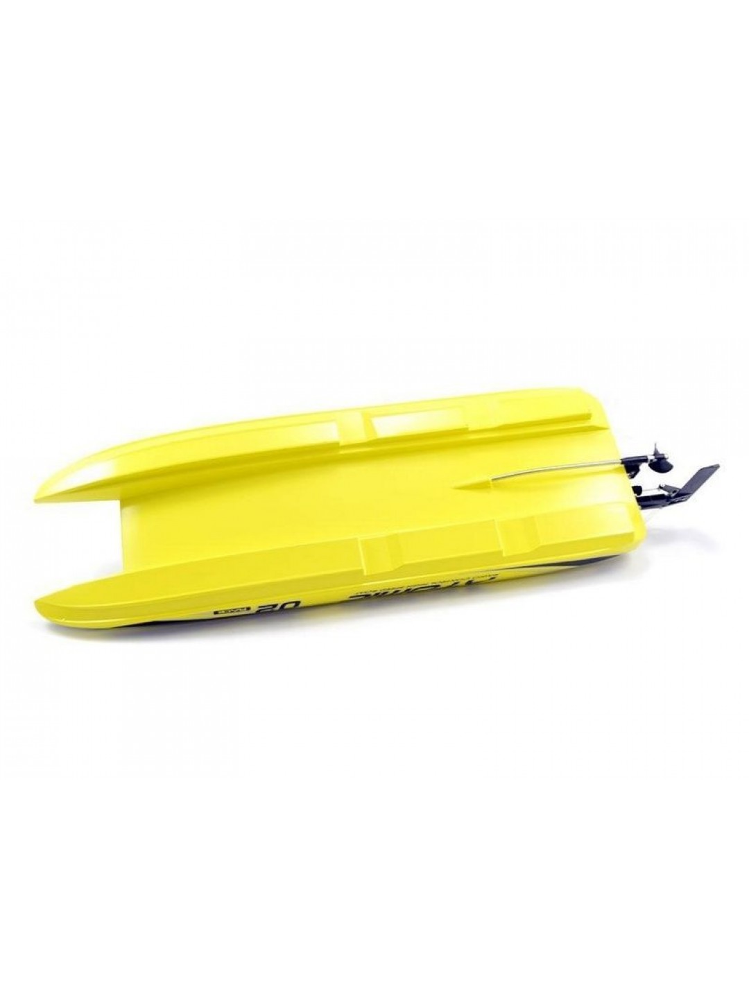 Радиоуправляемый катамаран Volantex RC ATOMIC 700 желтый Brushless 2.4G LiPo RTR