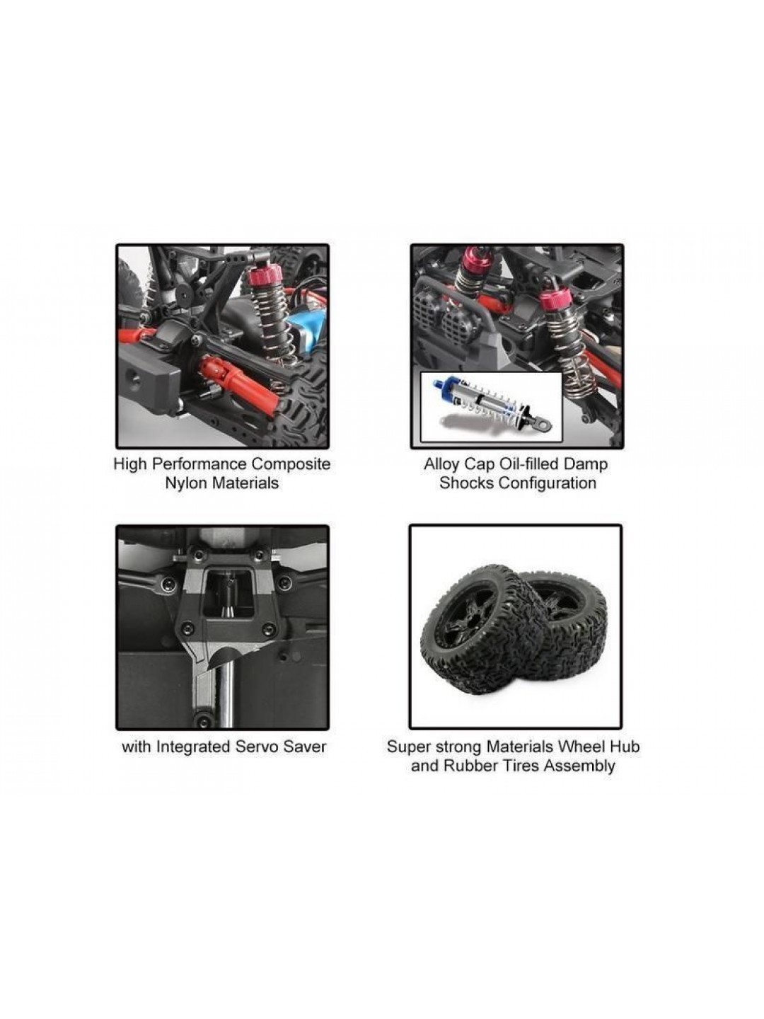 Радиоуправляемый монстр Remo Hobby MMAX Brushless (красный) 4WD 2.4G 1/10 RTR