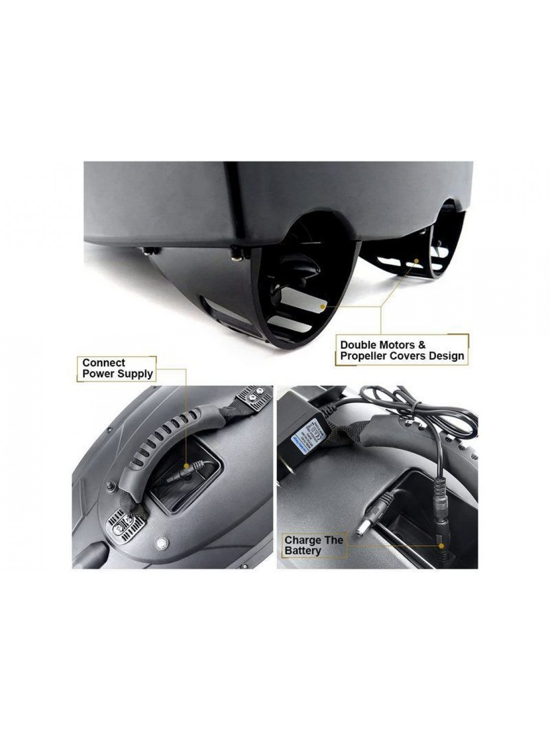 Радиоуправляемый катер для рыбалки Flytec 2011-5 2.4G RTR