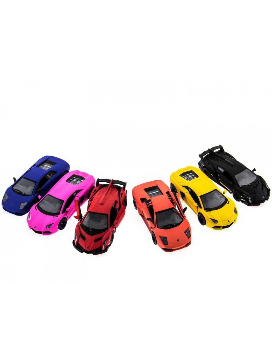 Машина Kinsmart 1:36 Matte Lamborghini в асс. инерция (1/12шт.) б/к