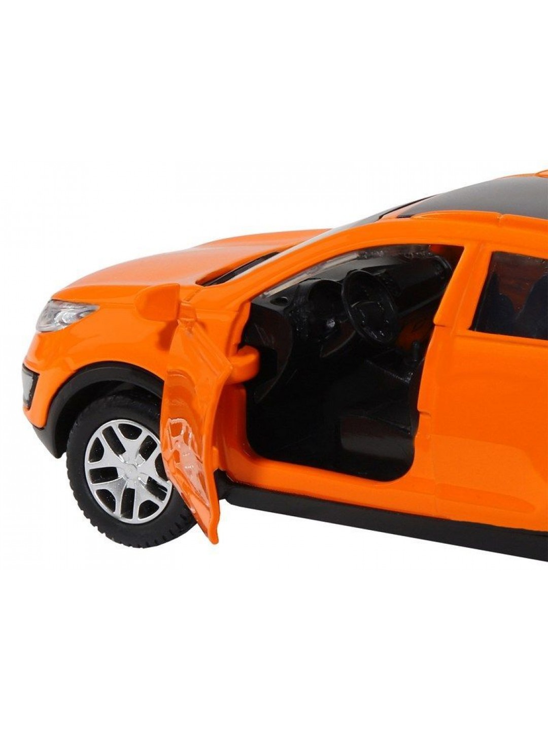 Машина "АВТОПАНОРАМА" KIA SPORTAGE R, оранжевый, 1/39, инерция, в/к 17,5*12,5*6,5 см