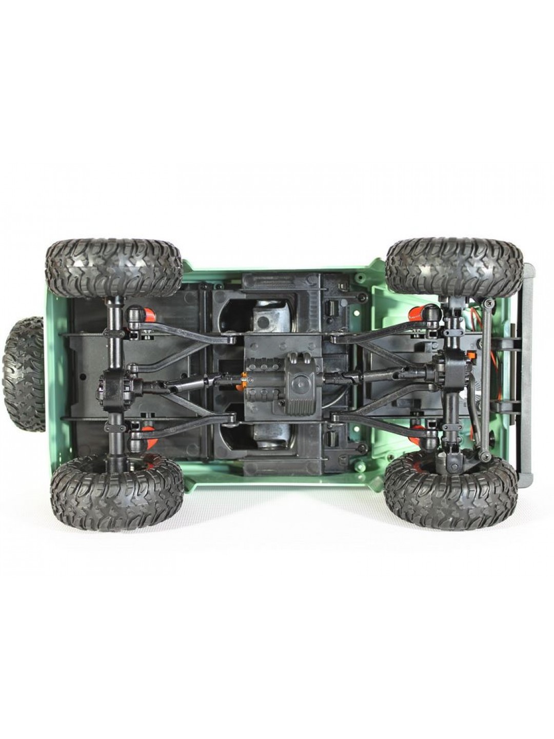 Радиоуправляемая машина MN MODEL английский внедорожник Defender (зеленый) 4WD 2.4G 1/12 RTR