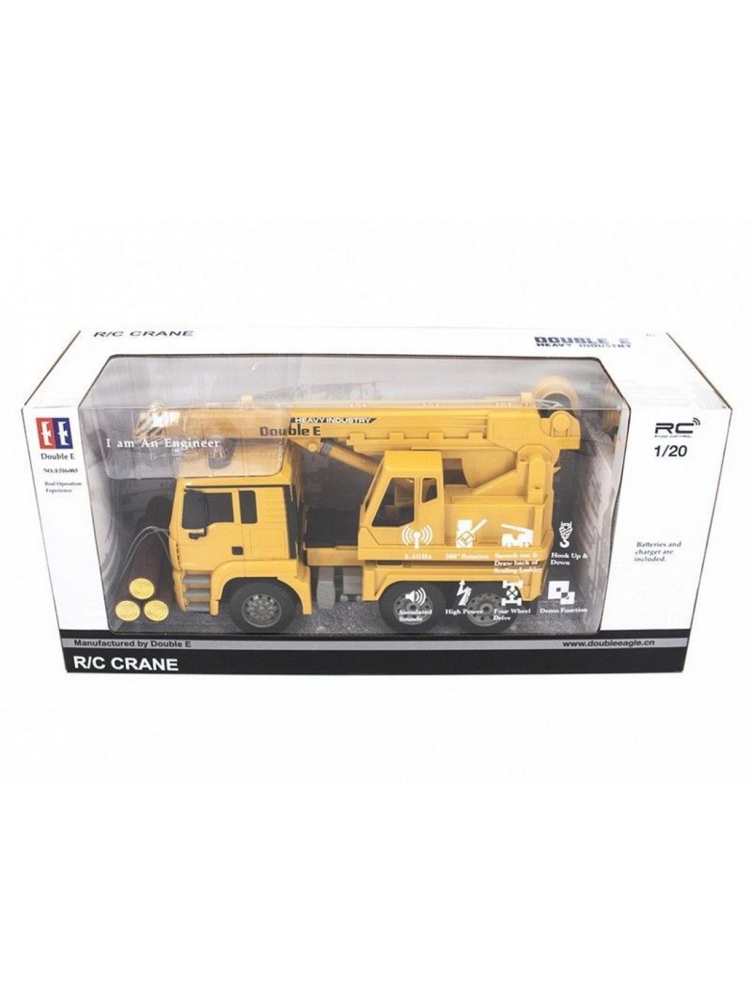 Р/У автокран Double Eagle 1:20