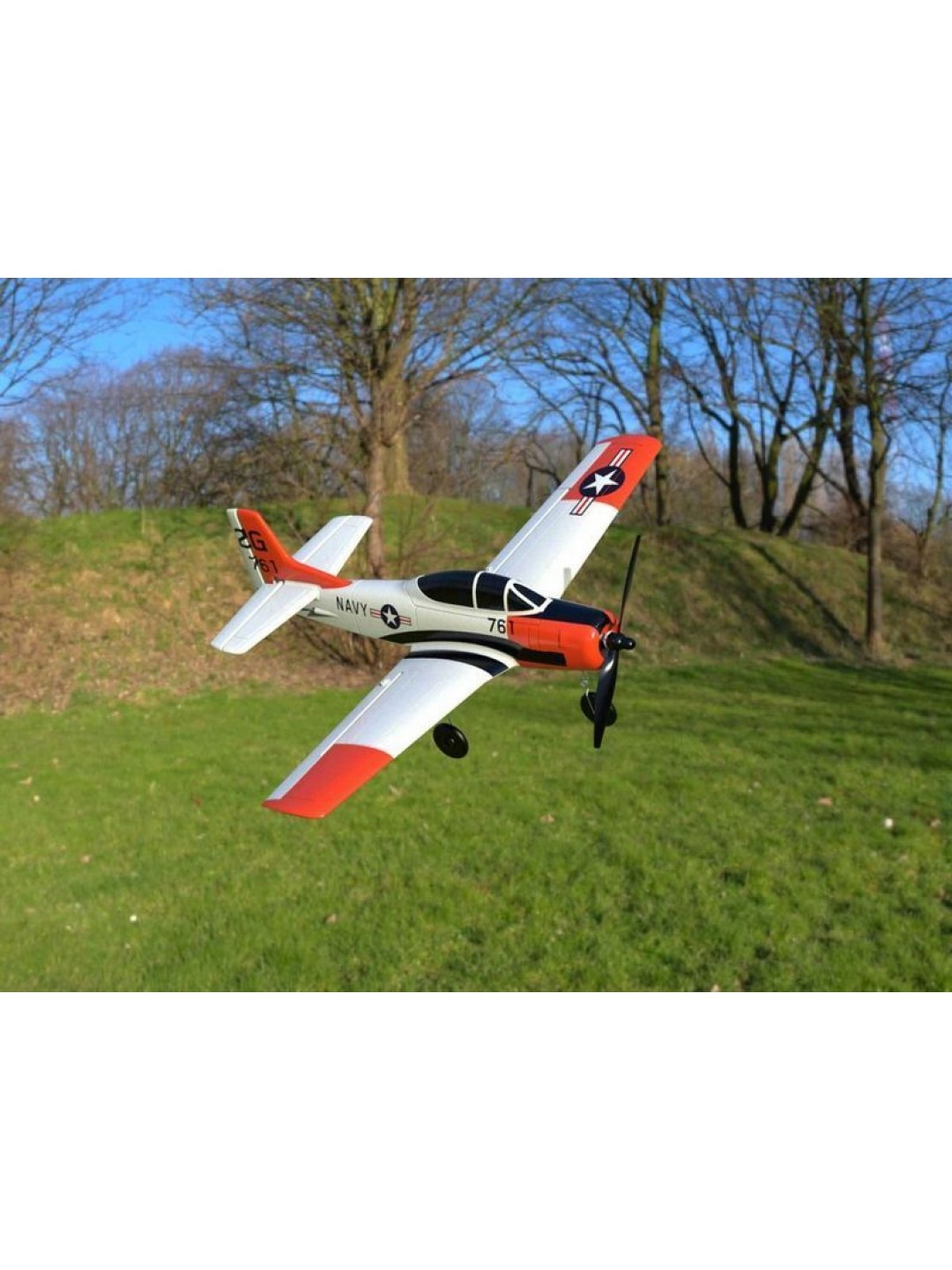 Радиоуправляемый самолет Volantex RC T28 400мм 2.4G 4ch LiPo RTF with Gyro