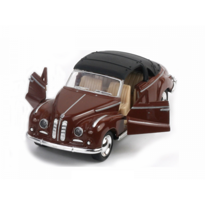 Машина Ideal 1:30-39 Ретромобиль "Old Times" темно-красный, тент Машина Ideal 1:30-39 Ретромобиль "Old Times" темно-красный, тент