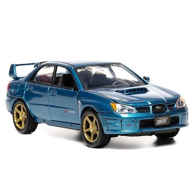 Машина Autotime "SUBARU IMPREZA WRX STI" тюнинг гараж 1:24 инерционная