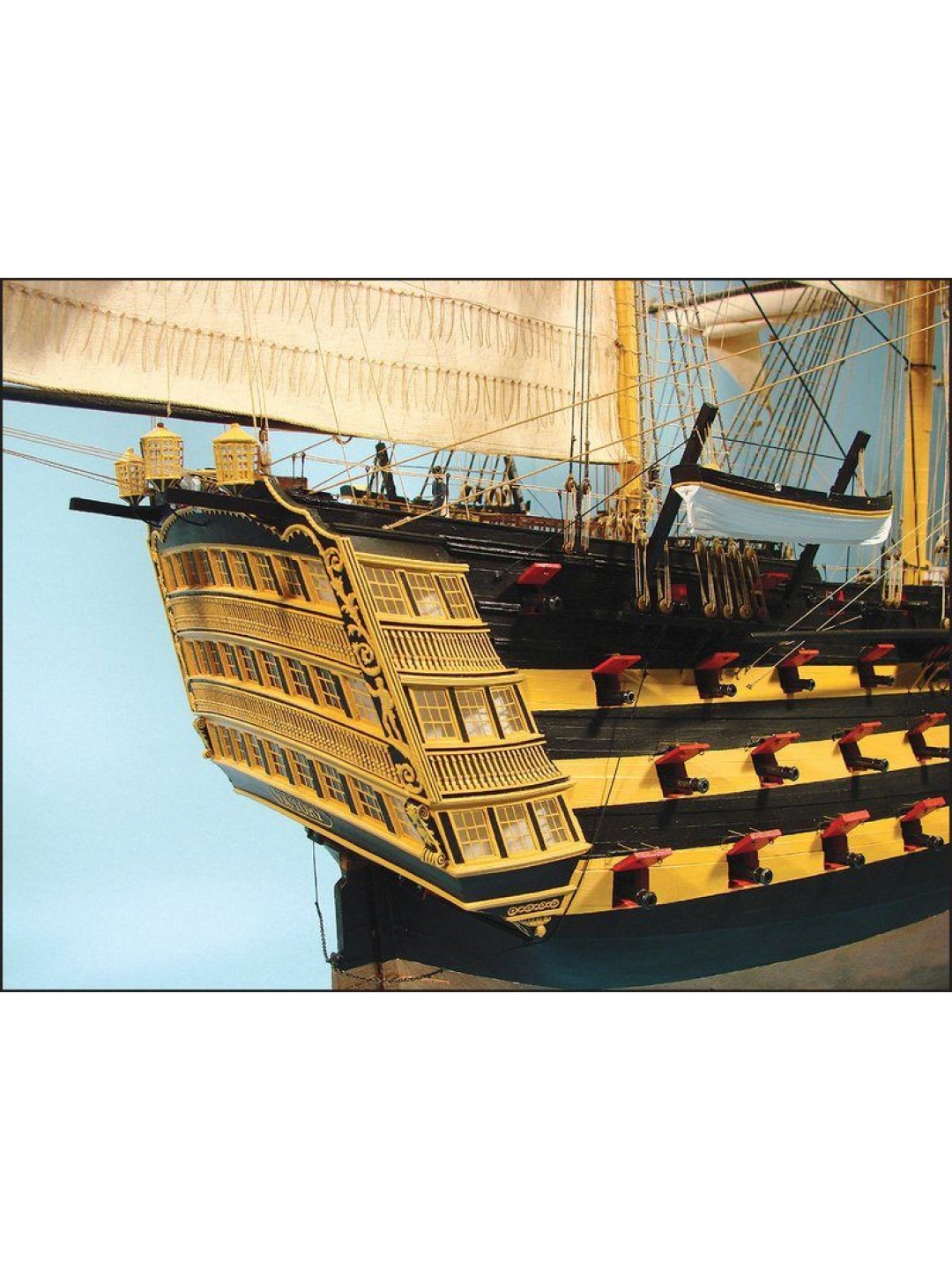 Сборная картонная модель Shipyard линкор HMS Victory (№67), 1/96