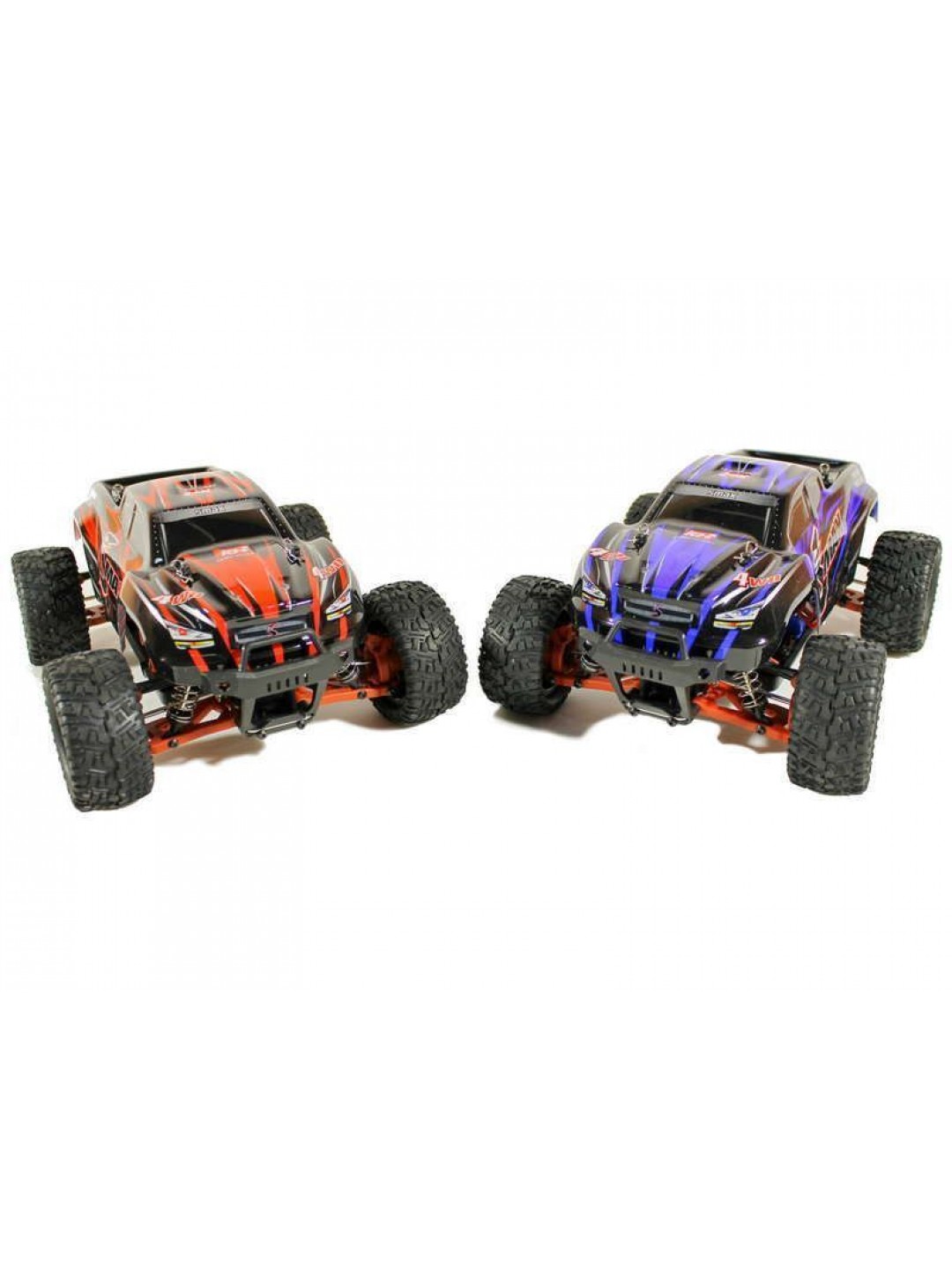 Радиоуправляемый монстр Remo Hobby SMAX UPGRADE (синий) 4WD 2.4G 1/16 RTR