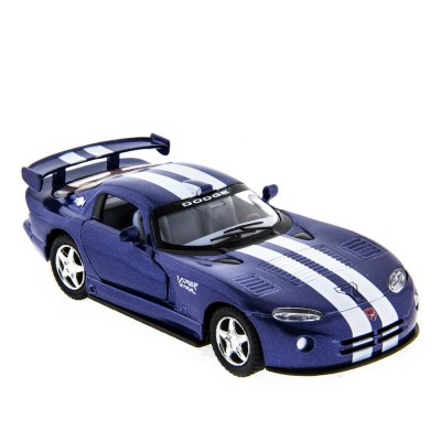 Машина Kinsmart 1:36 Dodge Viper GTSR инерция (1/12шт.) б/к