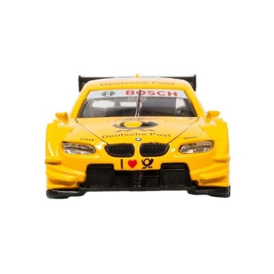 Машина "АВТОПАНОРАМА" BMW M3 DTM, желтый, 1/42, инерция, в/к 17,5*12,5*6,5 см