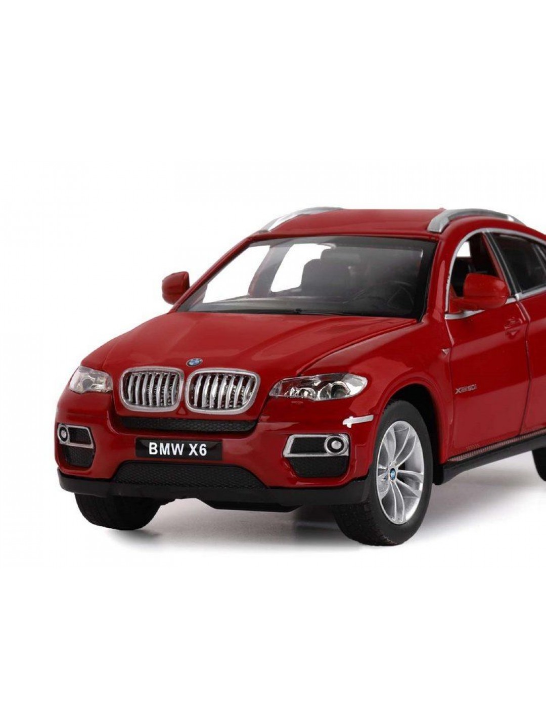 Машина "АВТОПАНОРАМА" BMW X6, бордовый, 1/26, в/к 24,5*12,5*10,5 см