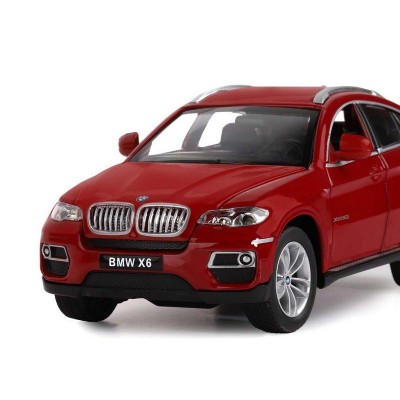 Машина "АВТОПАНОРАМА" BMW X6, бордовый, 1/26, в/к 24,5*12,5*10,5 см