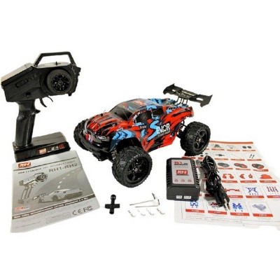 Радиоуправляемая трагги Remo Hobby S EVO-R Brushless (красная) 4WD 2.4G 1/16 RTR