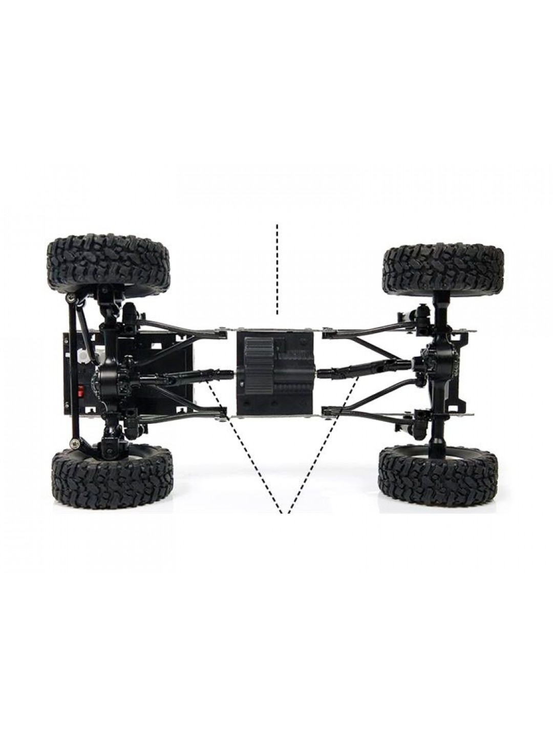 Радиоуправляемая машина WPL пикап Hilux (красная) 4WD 2.4G 1/16 RTR