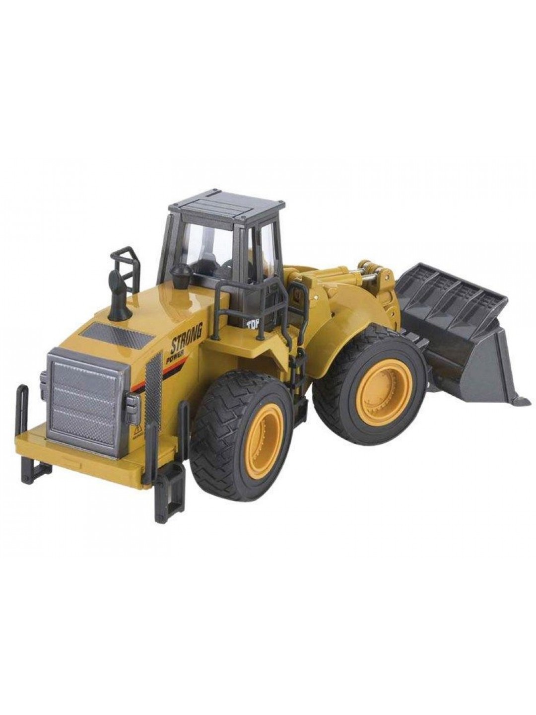 Металлический фронтальный погрузчик HUI NA TOYS 1/40