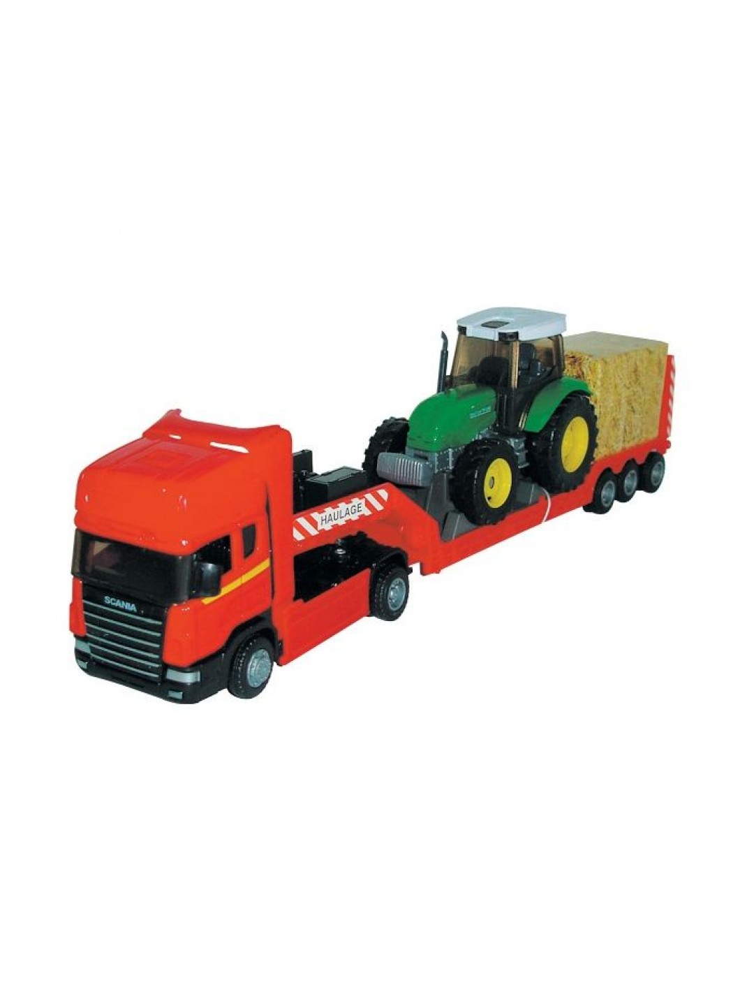 Машина Autotime "SCANIA" с трактором 1:48