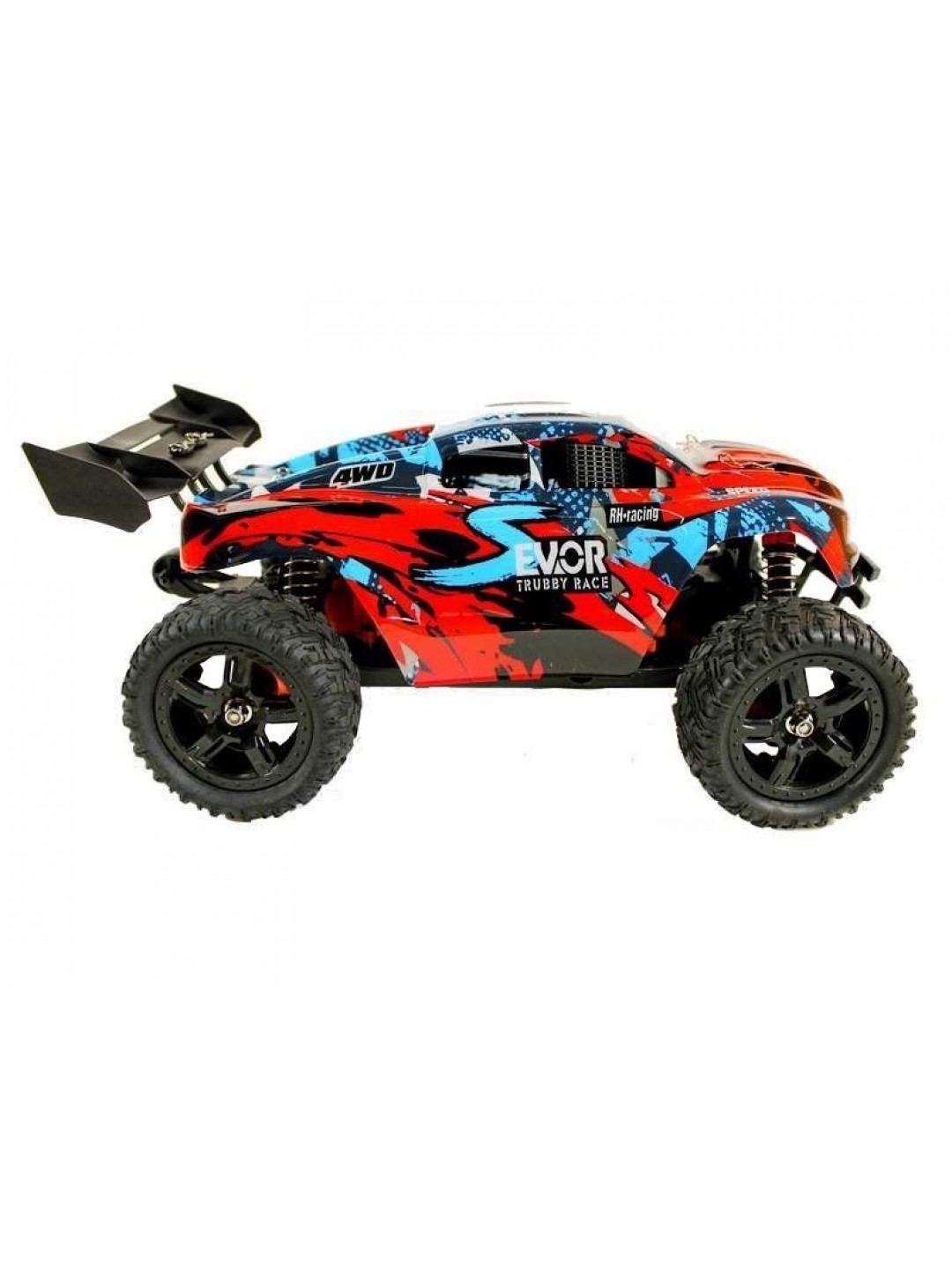 Радиоуправляемая трагги Remo Hobby S EVO-R Brushless UPGRADE (красный) 4WD 2.4G 1/16 RTR