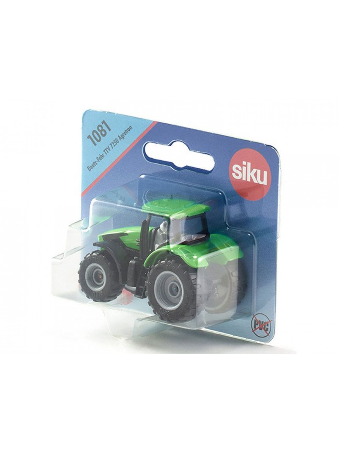 Трактор Siku 1081 Deutz-Fahr TTV 7250 Agrotron, зеленый