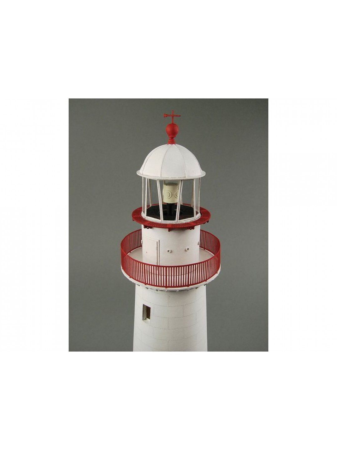 Сборная картонная модель Shipyard маяк Cape Bowling Green Lighthouse (№61), 1/72