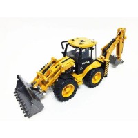 Металлический колесный экскаватор HUI NA TOYS 1/50 Металлический колесный экскаватор HUI NA TOYS 1/50