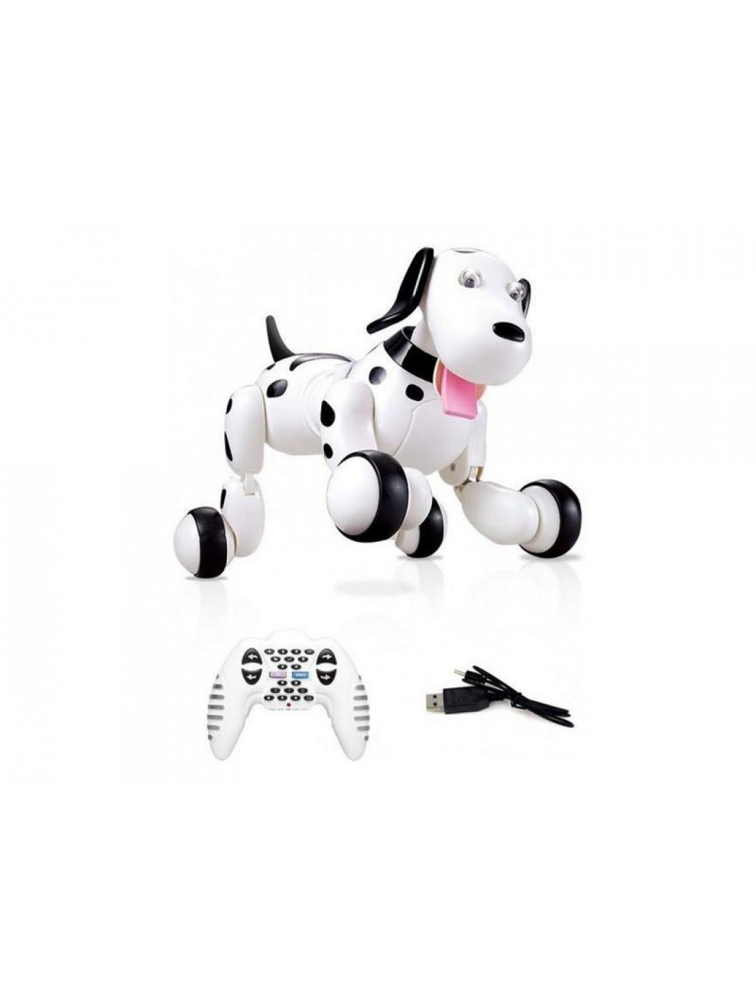 Радиоуправляемая робот-собака HappyCow Smart Dog 2.4G (черная)