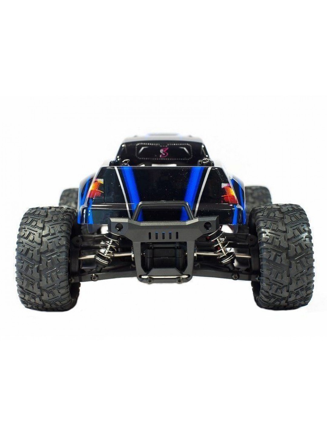 Радиоуправляемый монстр Remo Hobby SMAX Brushless (синий) 4WD 2.4G 1/16 RTR