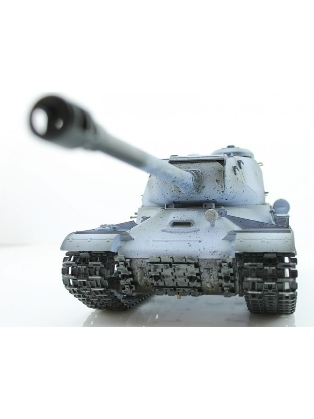 Р/У танк Taigen 1/16 ИС-2 модель 1944, СССР, зимний, 2.4G, деревянная коробка