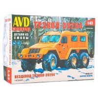 Сборная модель AVD Вездеход ТРЭКОЛ-39294, 1/43