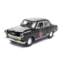 Машина "АВТОПАНОРАМА" ГАЗ-21 "Волга" 1/24 в/к 26*12*11см, черная Машина "АВТОПАНОРАМА" ГАЗ-21 "Волга" 1/24 в/к 26*12*11см, черная