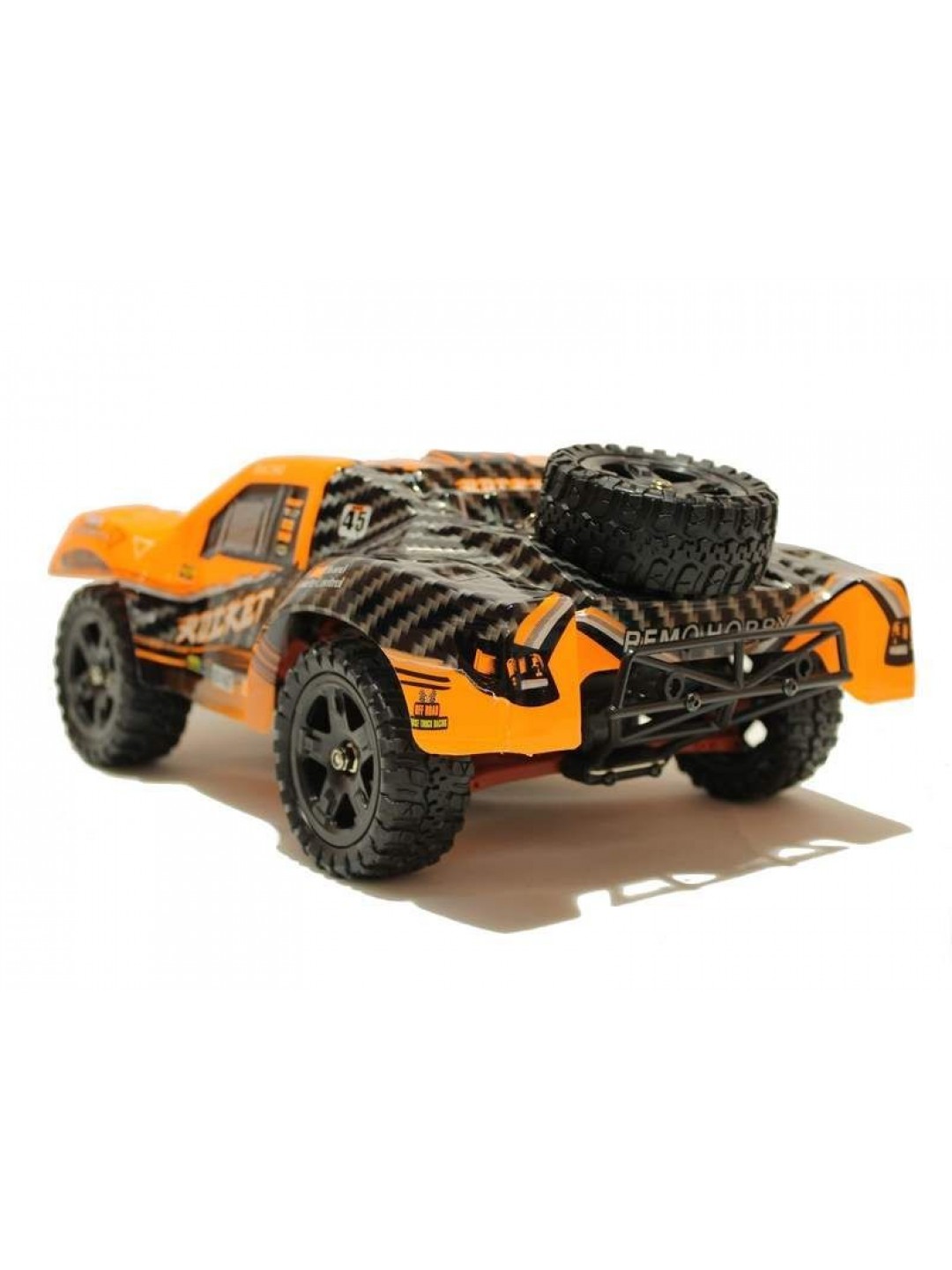 Радиоуправляемый шорт-корс Remo Hobby Rocket UPGRADE (оранжевый) 4WD 2.4G 1/16 RTR
