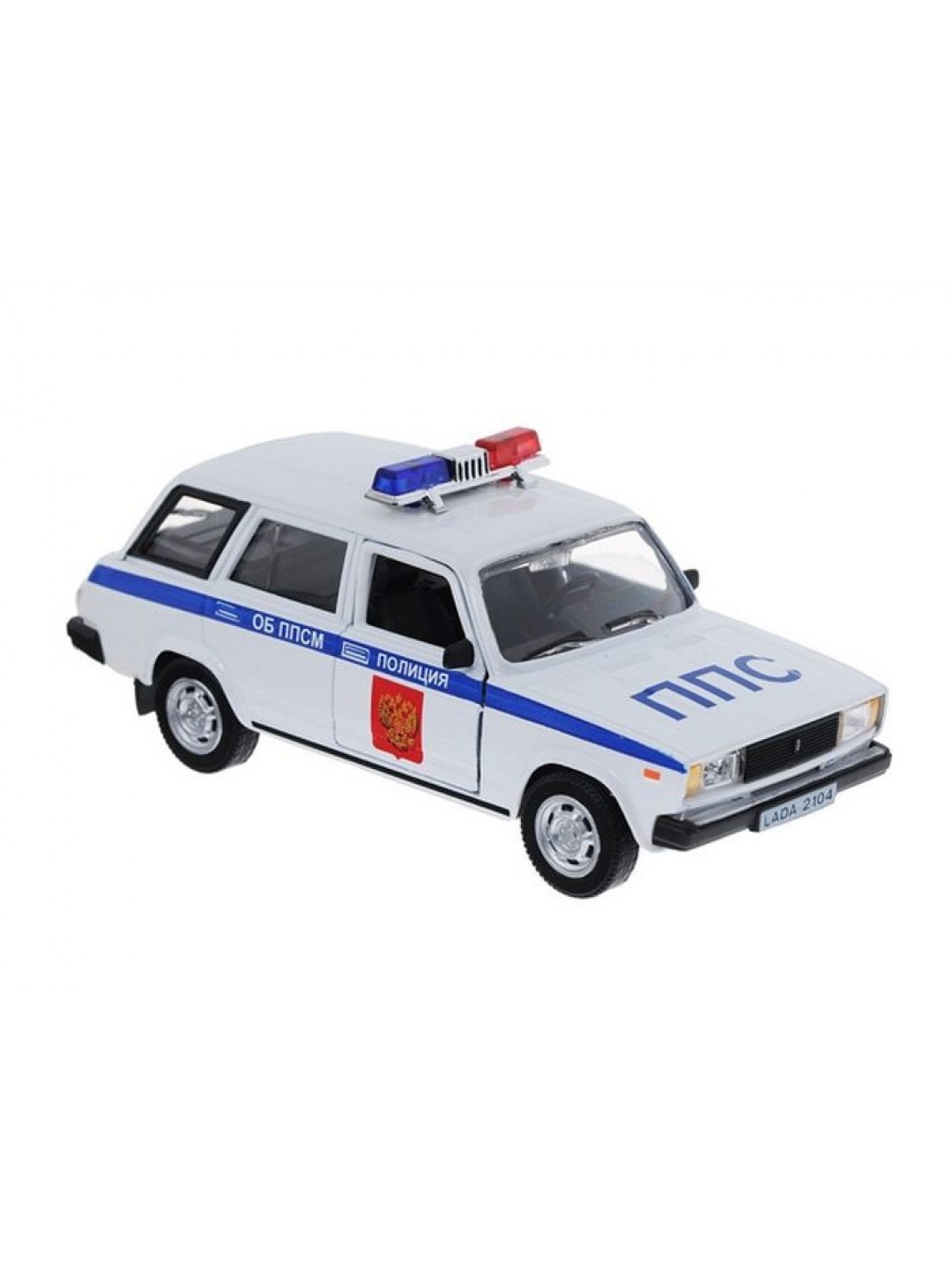 Машина Autotime "LADA 2104" полиция 1:36