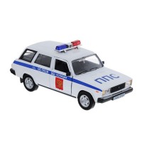 Машина Autotime "LADA 2104" полиция 1:36 Машина Autotime "LADA 2104" полиция 1:36