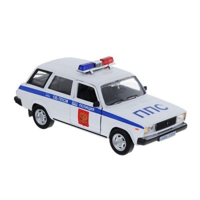 Машина Autotime "LADA 2104" полиция 1:36