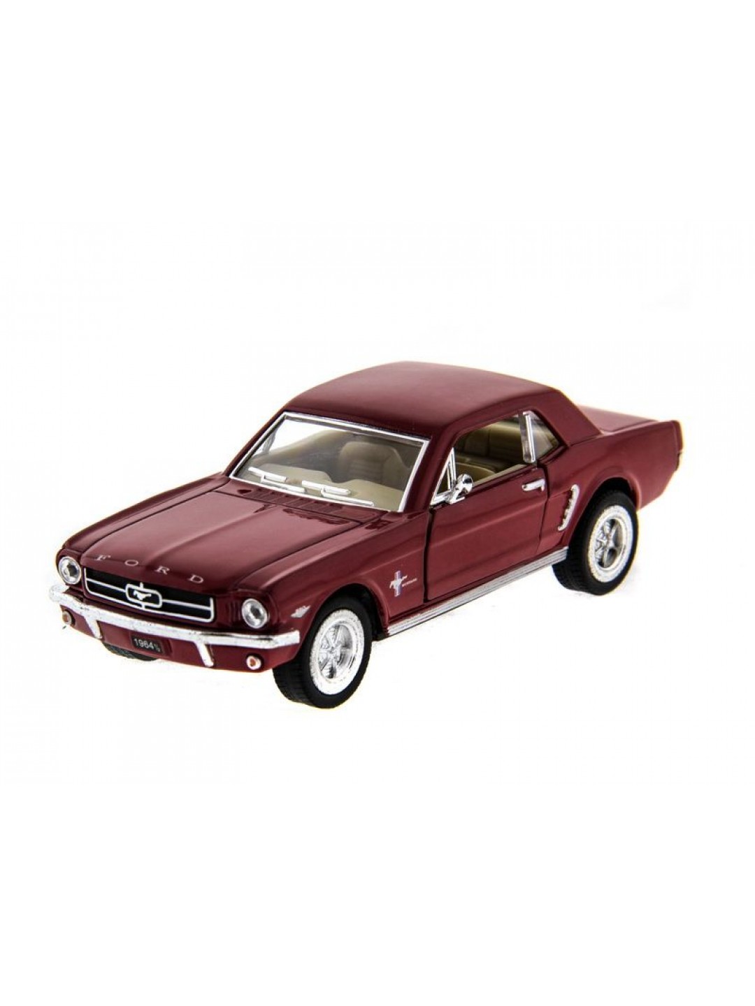Машина Kinsmart "FORD MUSTANG" инерция (1/12шт.) 1:36 б/к