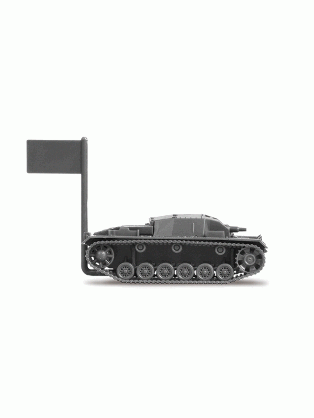 Сборная модель ZVEZDA Немецкое штурмовое орудие Stug-III Ausf.B, 1/100
