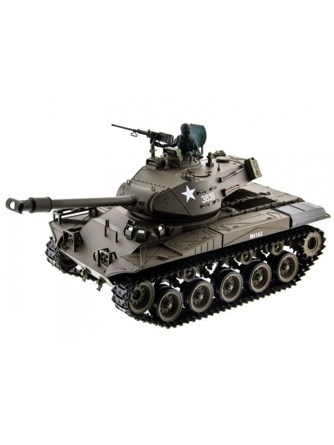 Радиоуправляемый танк Heng Long M41 "Walking Bulldog" Original V6.0  2.4G 1/16 RTR