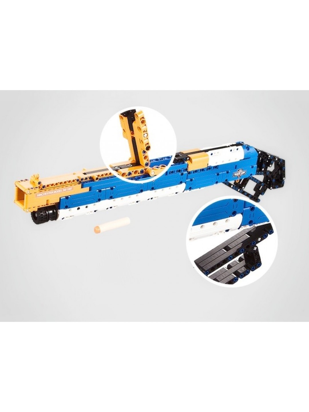 Конструктор CaDA Technic дробовик M1887, стреляет пульками (506 деталей)