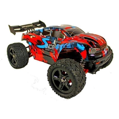 Радиоуправляемая трагги Remo Hobby S EVO-R UPGRADE (красный) 4WD 2.4G 1/16 RTR