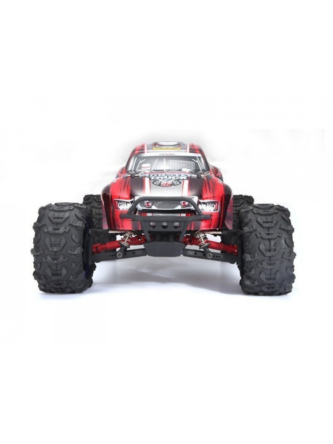 Радиоуправляемый монстр Remo Hobby Dinosaurs Master Brushless (красный) 4WD 2.4G 1/8 RTR