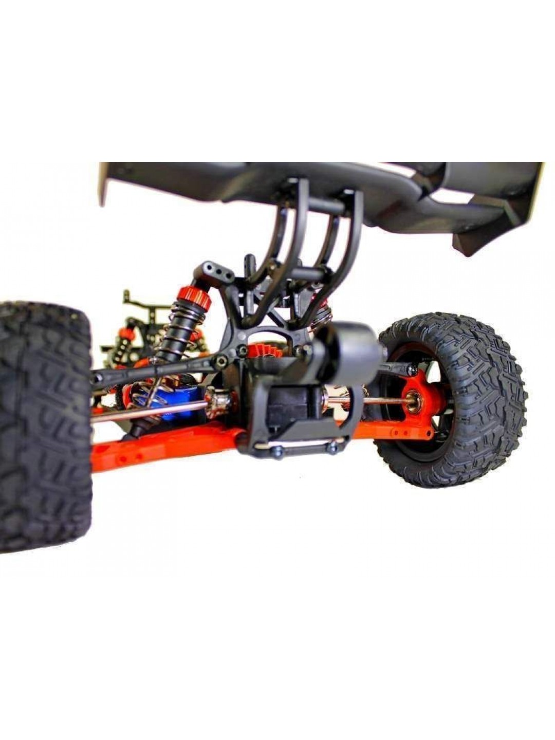 Радиоуправляемая трагги Remo Hobby S EVO-R Brushless UPGRADE (синяя) 4WD 2.4G 1/16 RTR