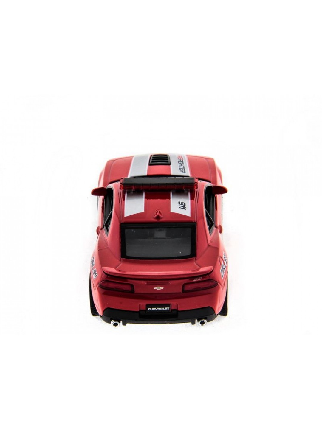 Машина Kinsmart 1:38 Chevrolet Camaro 2014 (Police/Fire) инерция (1/12шт.) б/к