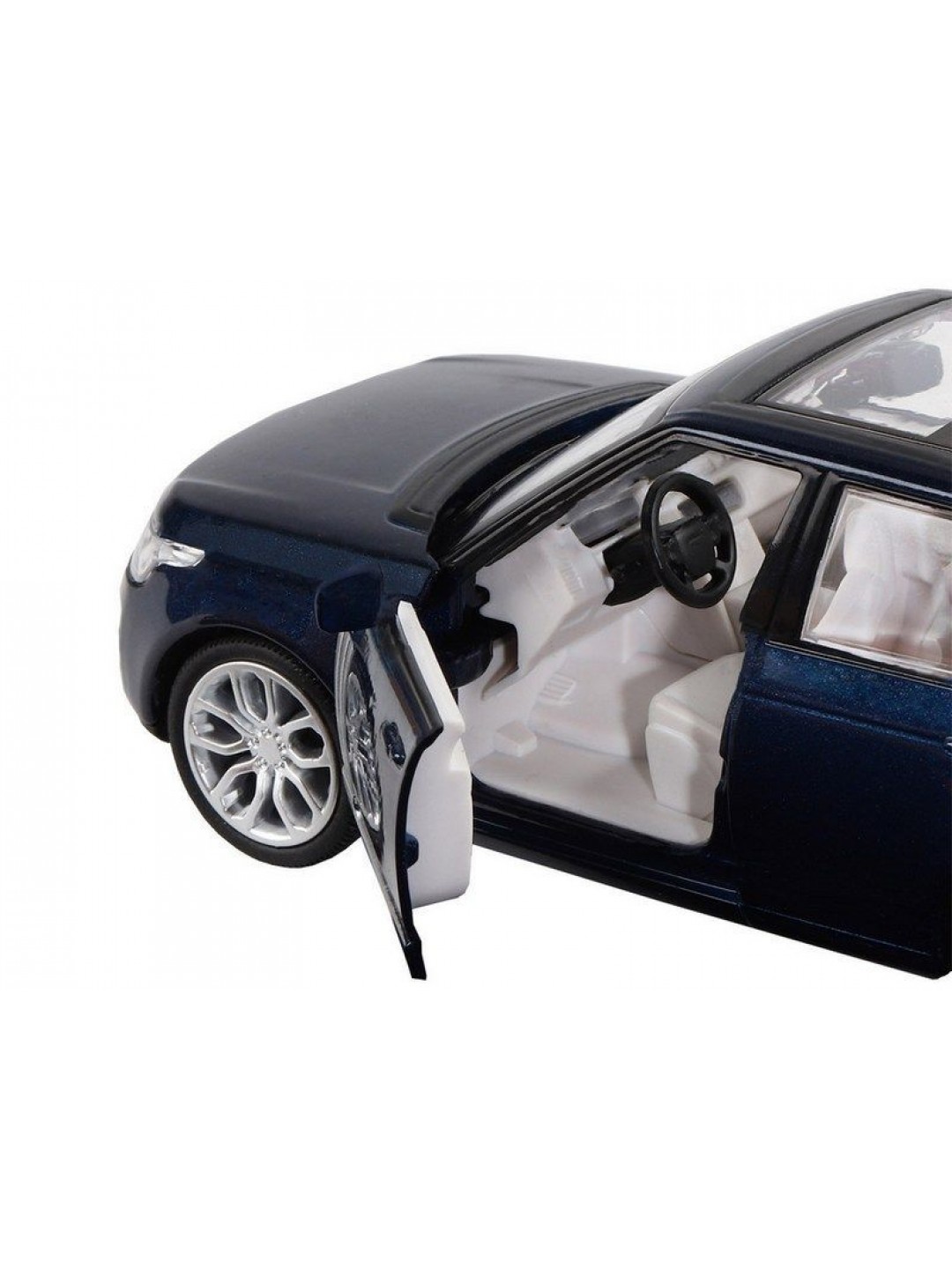 Машина "АВТОПАНОРАМА" 2013 Range Rover, темно-синий, 1/34, свет, звук, инерция, в/к 17,5*13,5*9 см