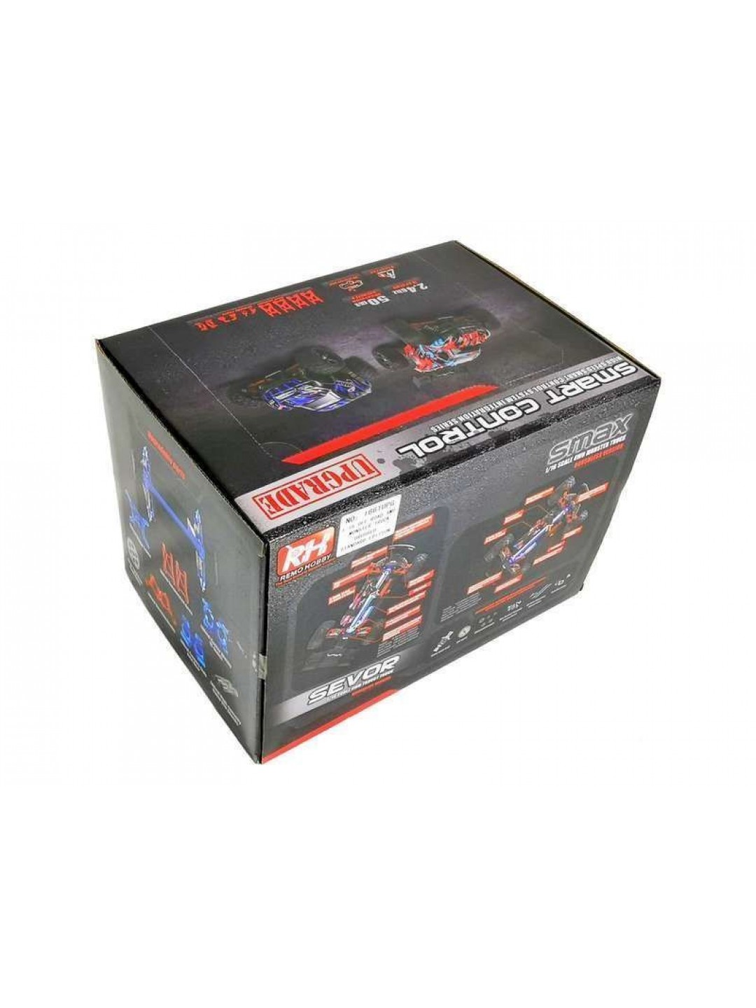 Радиоуправляемый монстр Remo Hobby SMAX Brushless UPGRADE (синий) 4WD 2.4G 1/16 RTR