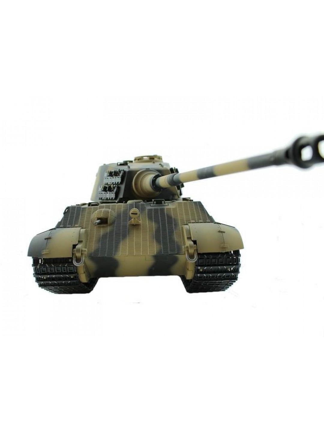 Р/У танк Torro King Tiger (башня Henschel) 1/16 2.4G, ВВ-пушка, деревянная коробка