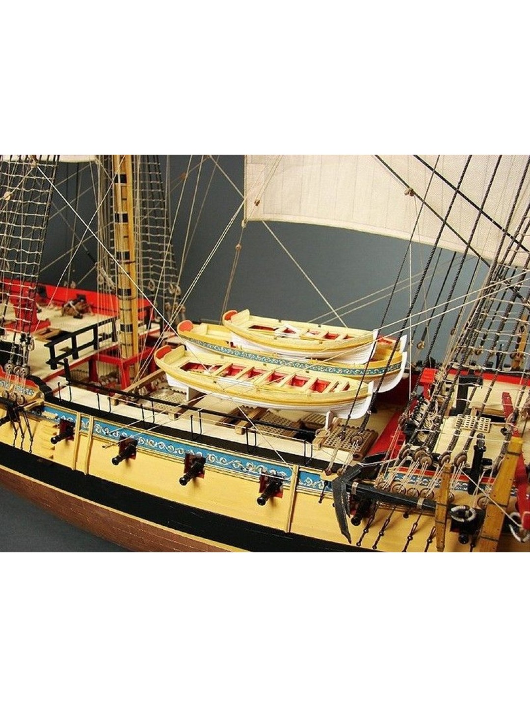 Сборная картонная модель Shipyard фрегат HMS Enterprize (№69), 1/96