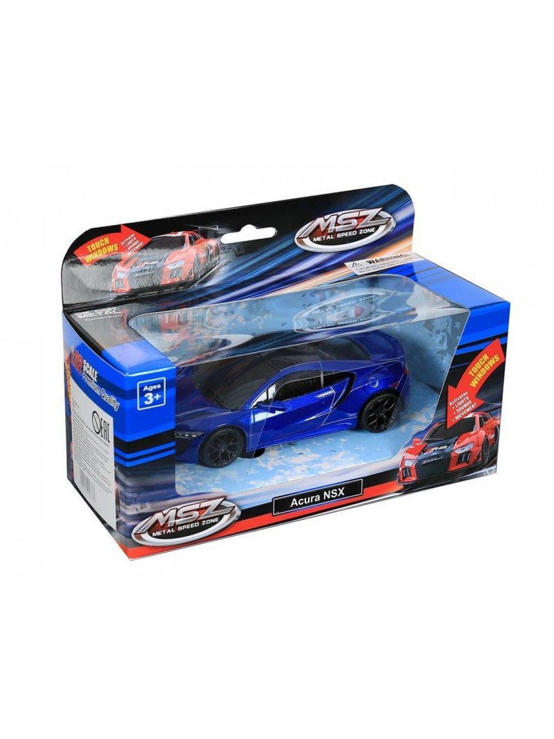 Машина MSZ Honda Acura NSX 68390 1/32, сенсор (коснись и поехали)
