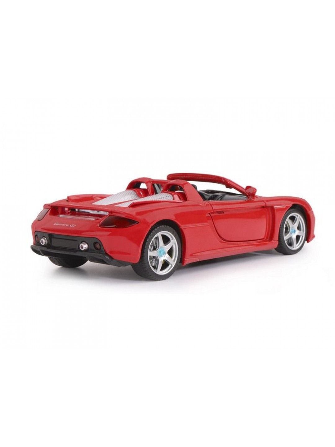 Машина "АВТОПАНОРАМА" Porsche Carrera GT, красный, 1/24, свет, звук, в/к 24,5*12,5*10,5 см