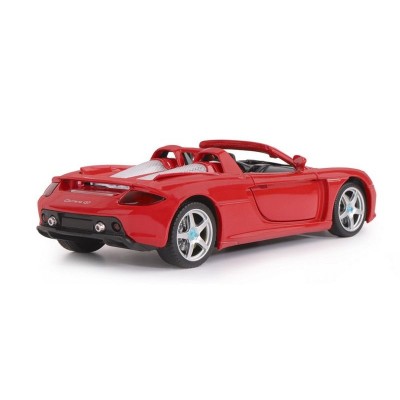 Машина "АВТОПАНОРАМА" Porsche Carrera GT, красный, 1/24, свет, звук, в/к 24,5*12,5*10,5 см