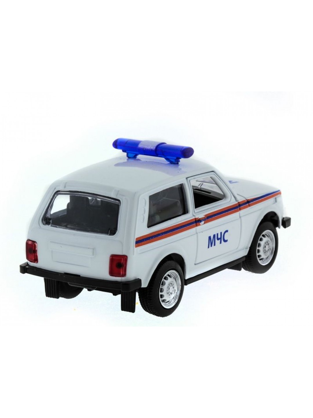 Машина "АВТОПАНОРАМА" инерц. ВАЗ 2121 1/50, в/к 12*7*5,5 см, белая