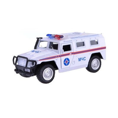 Машина АВТОПАРК 1:43 ГАЗ ТИГР 6548 в асс. инерция (1/12шт.) б/к